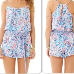 Lilly Pulitzer Seashell Romper, size large